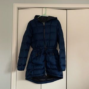 Blue Eddie Bauer Down Parka. Fits Like M/L